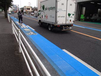 自転車レーン