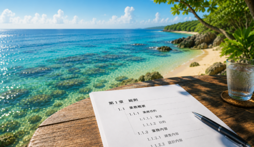 Wordで報告書の章番号を自動化する方法