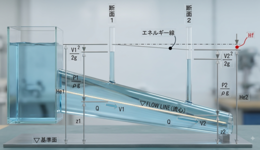 【水理学基礎講座③】ベルヌーイの定理とは？